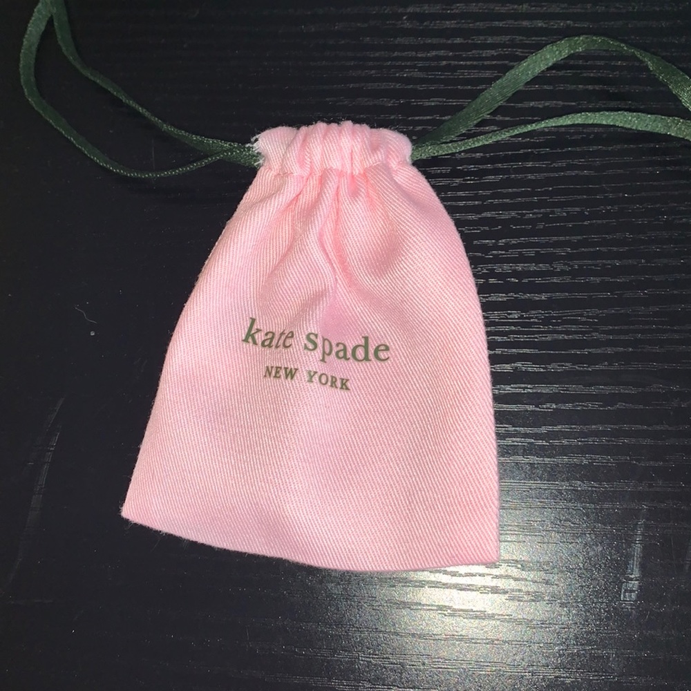 Kate Spade Pink Gold Earrings 💛